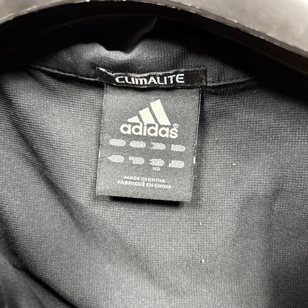 adidas アディダス ナイロン ジャージ上下SET ゴールド ライン