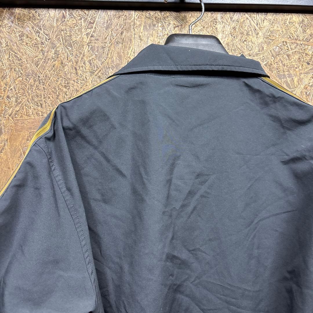 adidas アディダス ナイロン ジャージ上下SET ゴールド ライン