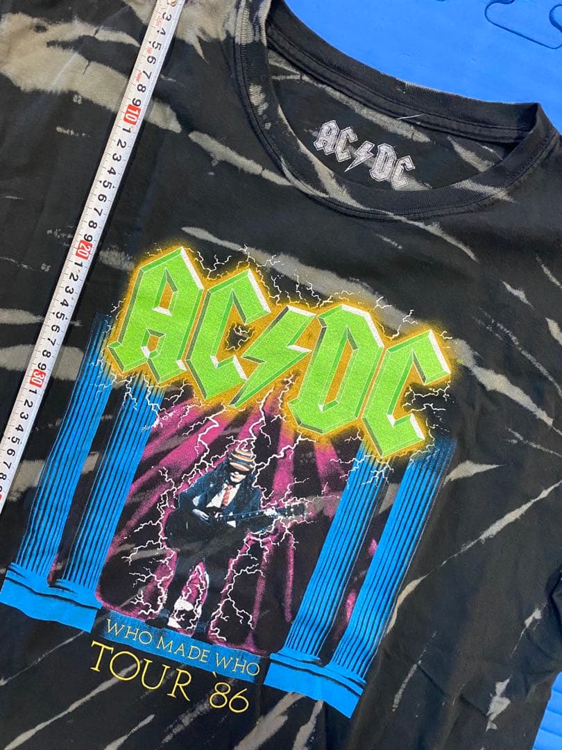 【AC/DC】WHO MADE WHO TOUR 86 ブリーチ バンドT