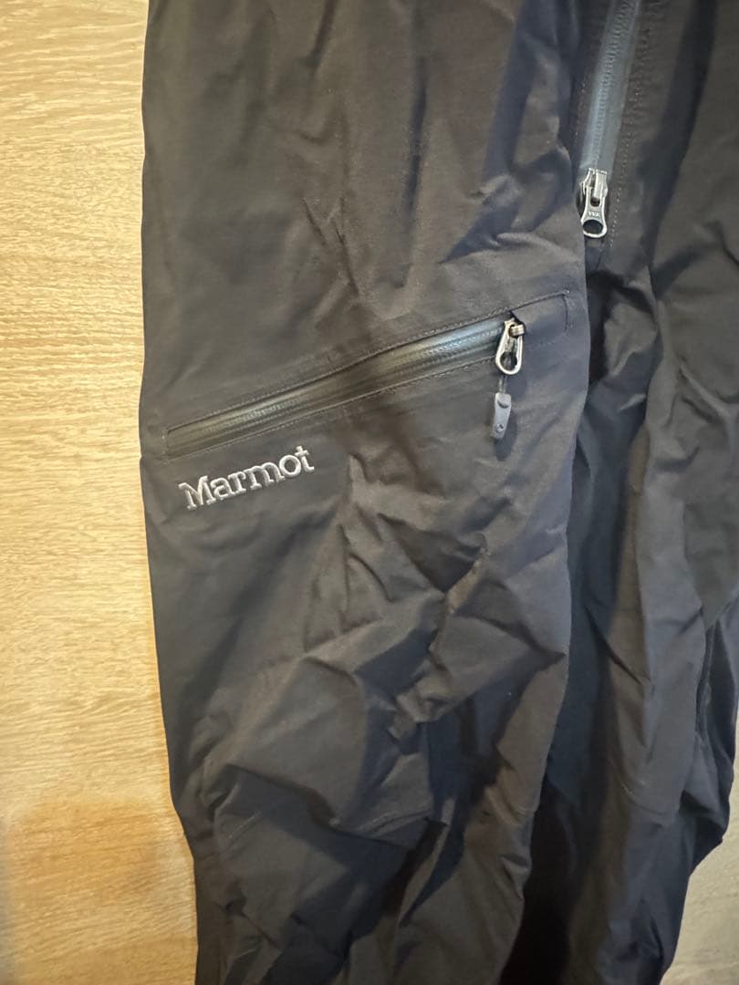 Marmot ビブパンツ GORE-TEX Pro ブラック XL