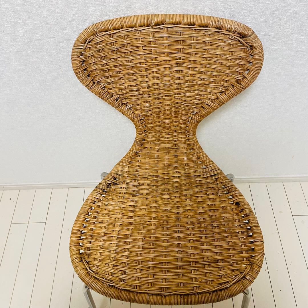 【美品】 ÄLVSTA エルヴスタ 籐 ラタンIKEA ダイニング チェア