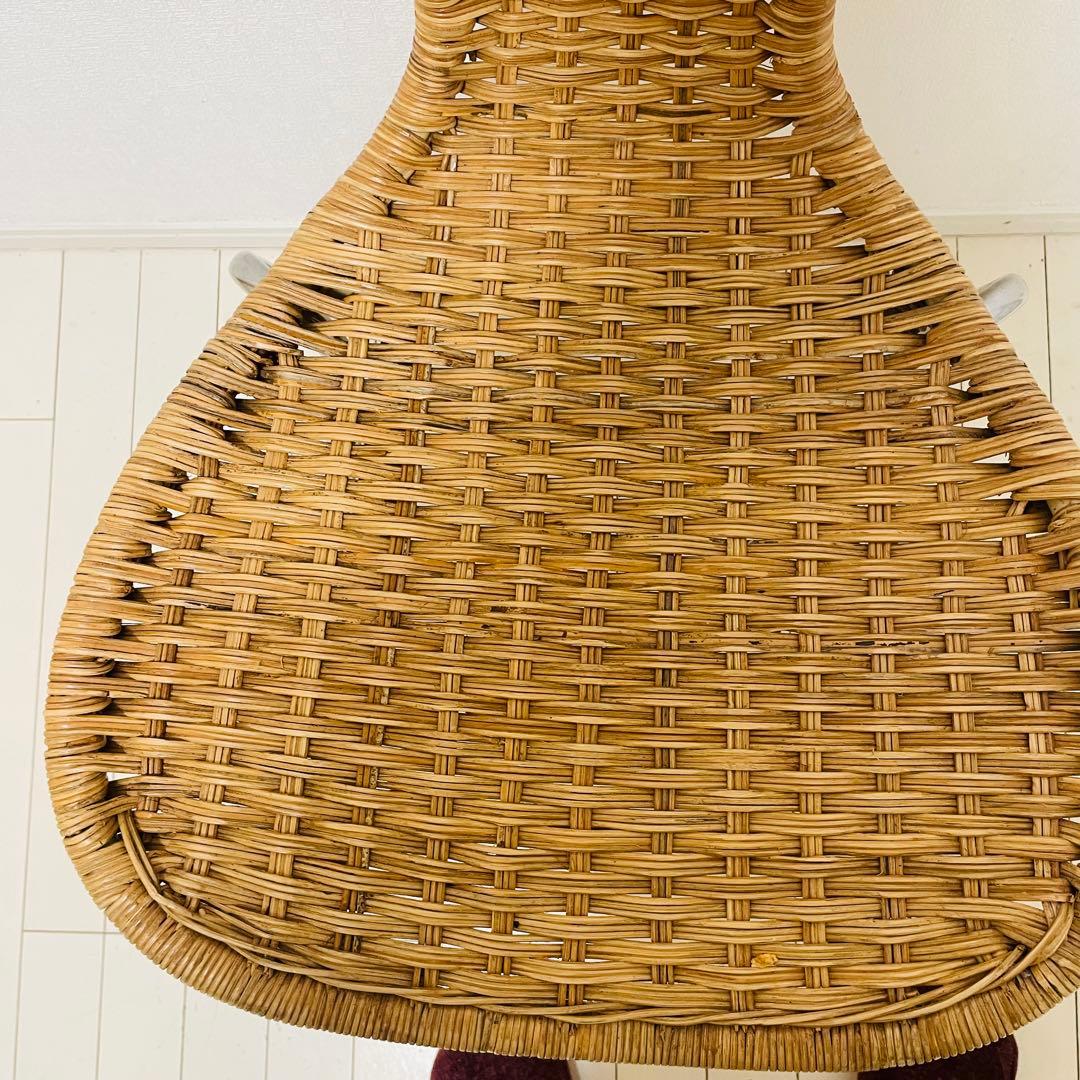 【美品】 ÄLVSTA エルヴスタ 籐 ラタンIKEA ダイニング チェア