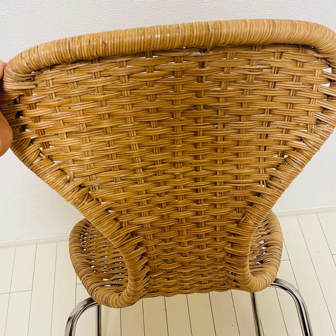 【美品】 ÄLVSTA エルヴスタ 籐 ラタンIKEA ダイニング チェア