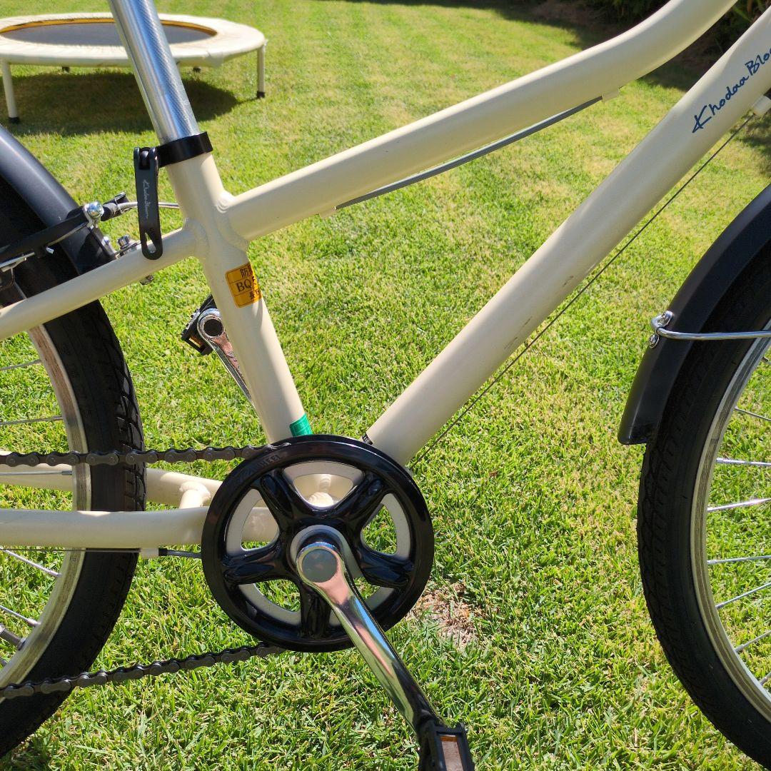 子供用自転車24インチassonアイボリーkhodaabloomコーダブルーム