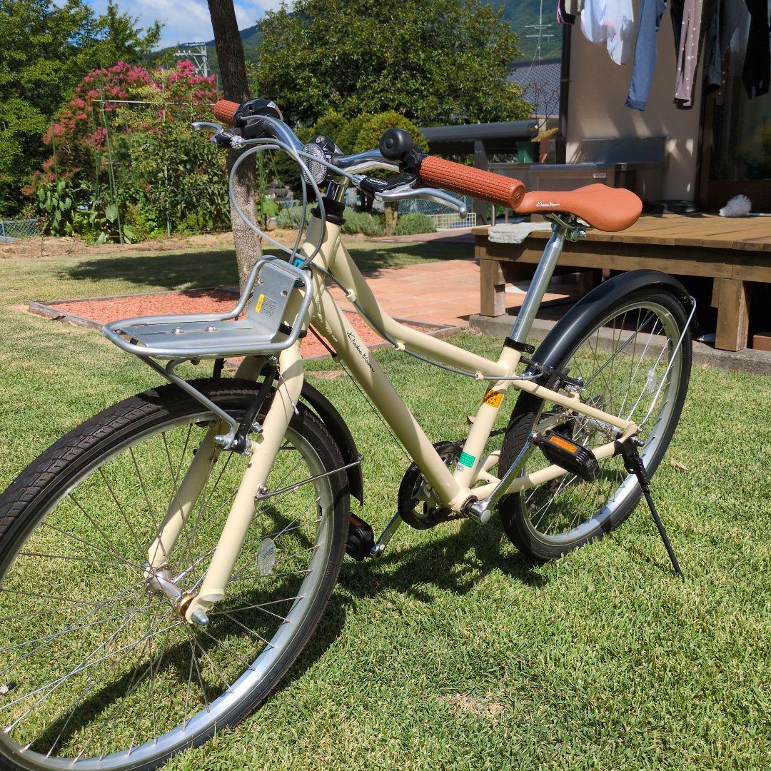 子供用自転車24インチassonアイボリーkhodaabloomコーダブルーム