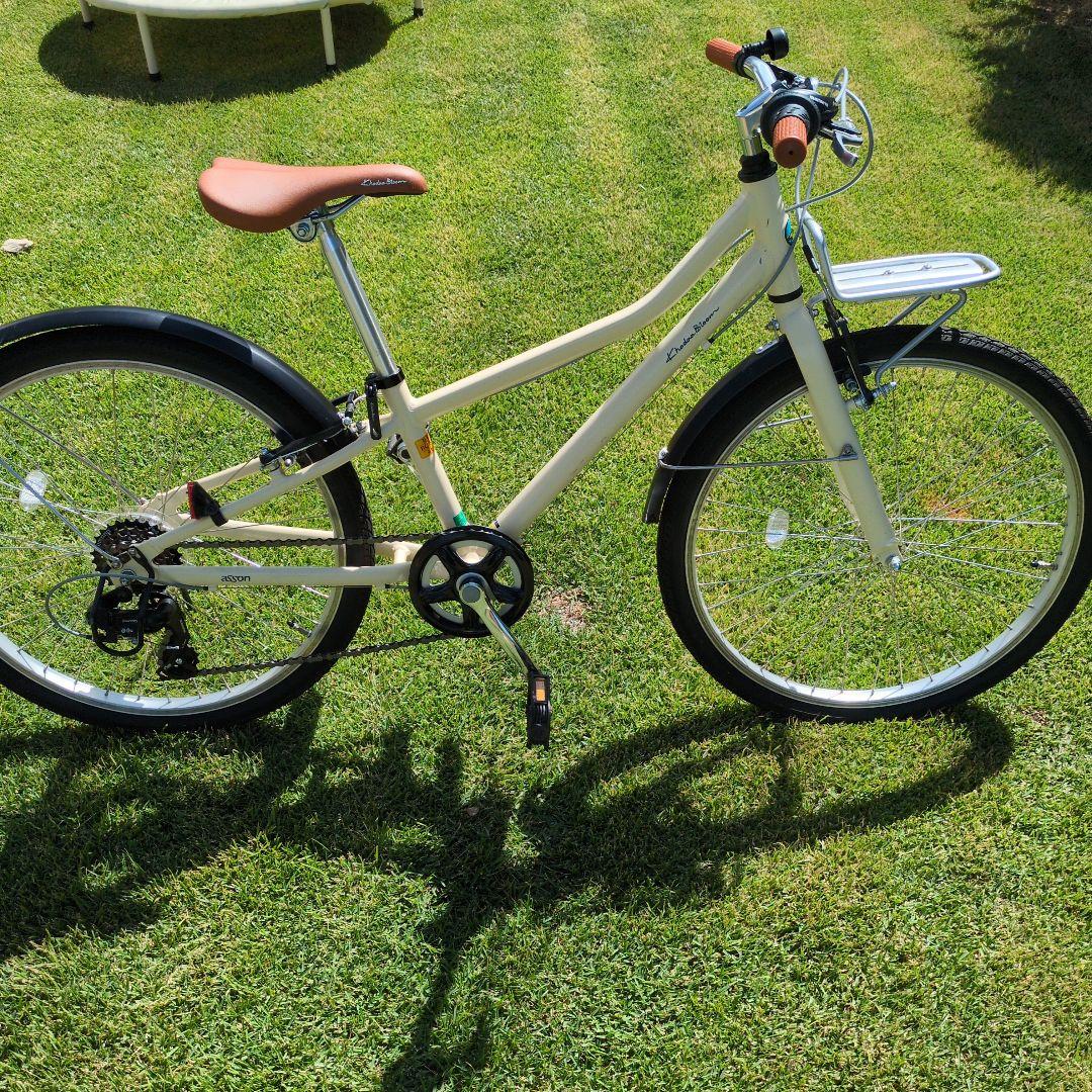 子供用自転車24インチassonアイボリーkhodaabloomコーダブルーム