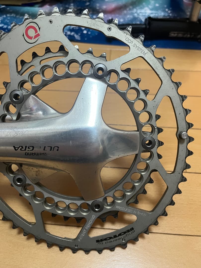 Rotor 楕円クランク52T FC-6600 シマノ アルテグラ 　長170m
