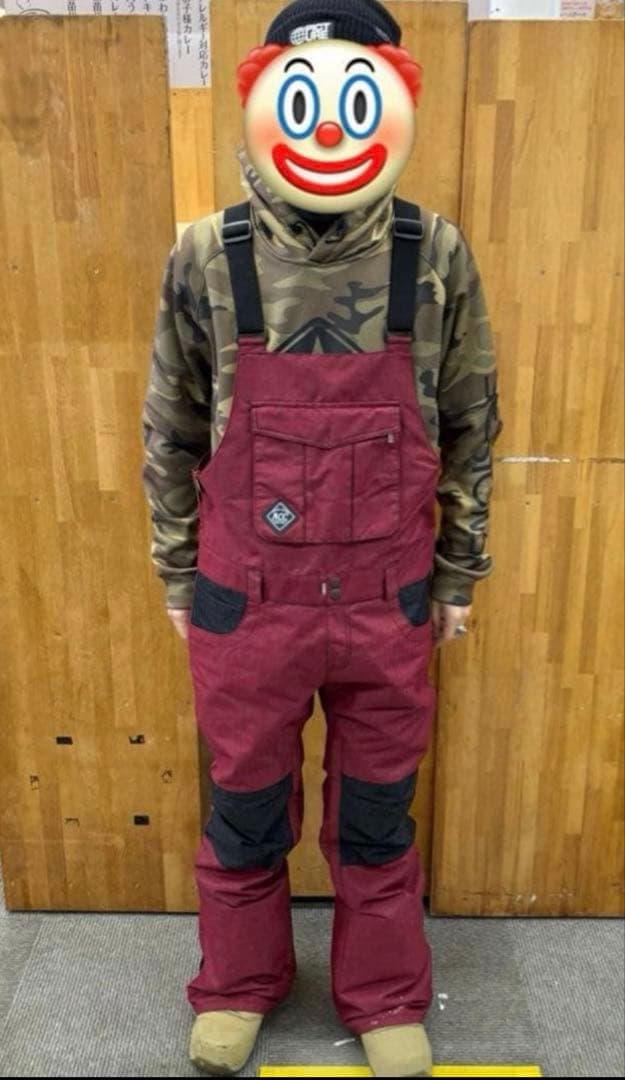 krispinofficial撥水パーカー×ACCビブパンツ上下セット