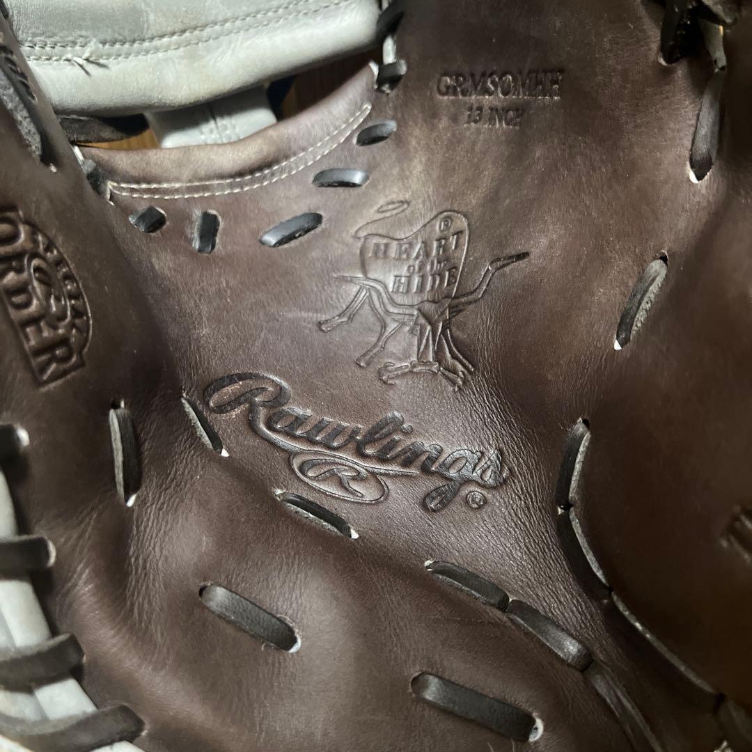 Rawlings 軟式グローブ グレー　チャコール