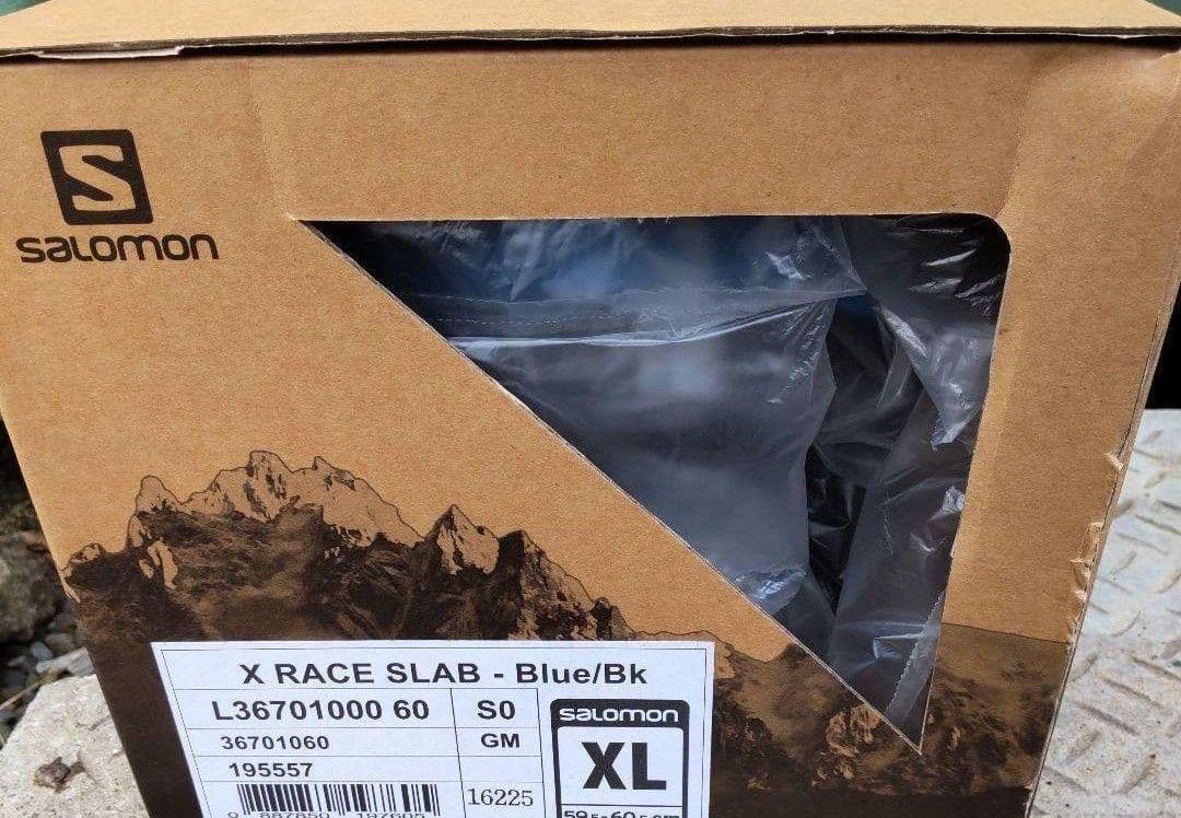 a 新品タグ付き 未使用保管品 SALOMON サロモン FIS対応 ヘルメット