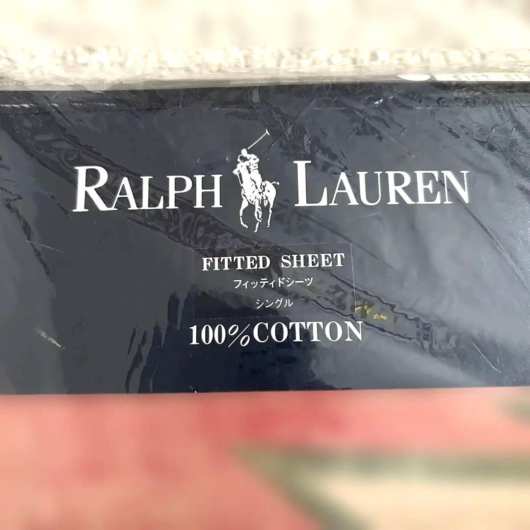 Ralph Lauren フィッティドシーツ シングル