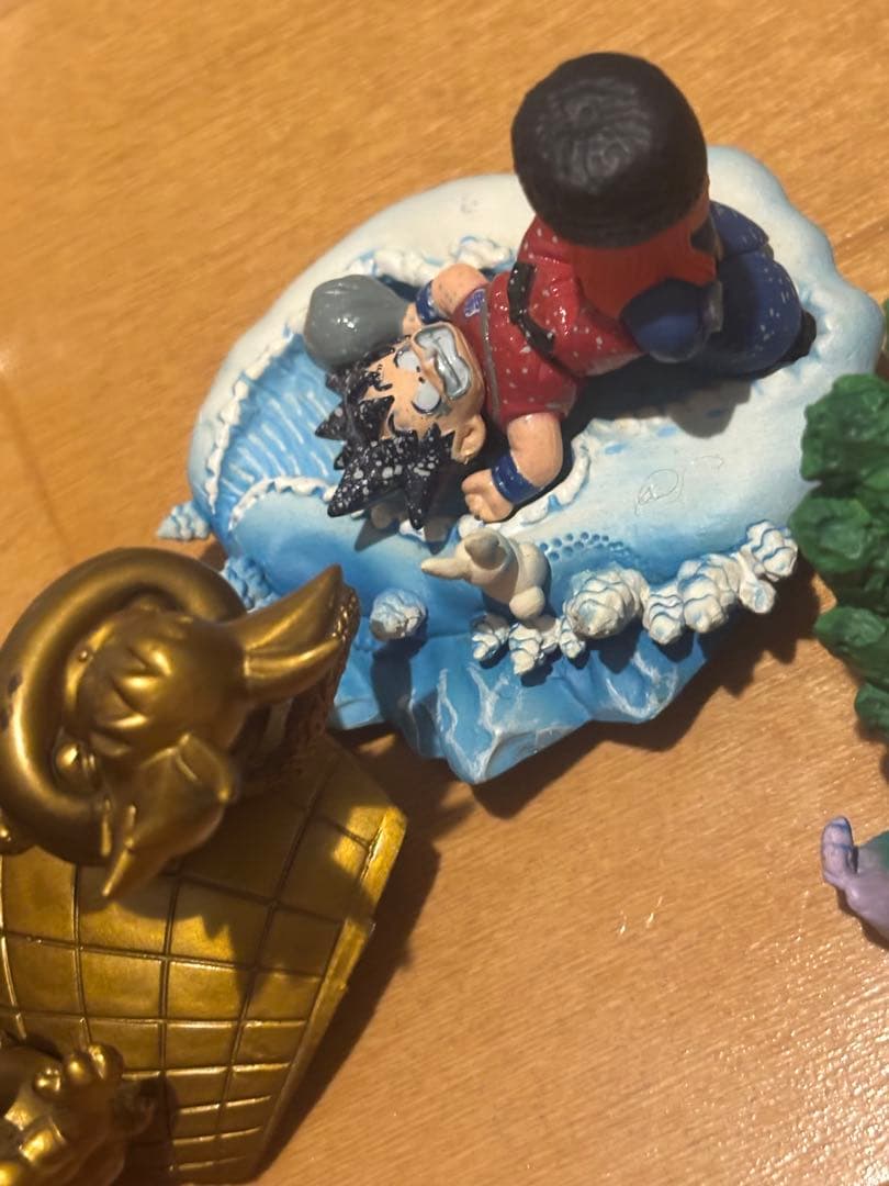 ドラゴンボールカプセル　まとめ売り クライシス編　孫悟空&ブルマ　風呂　牛乳