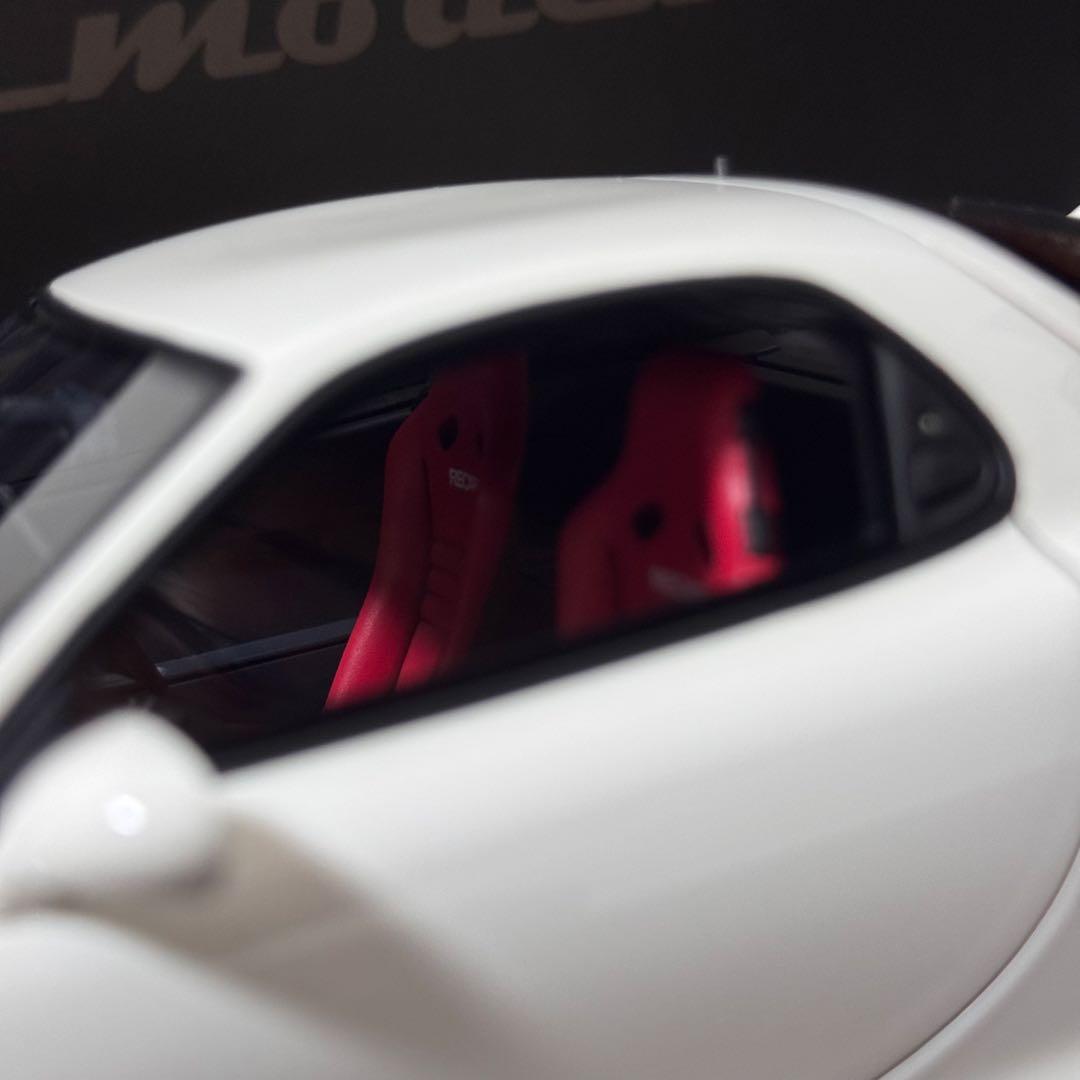 イグニッションモデル1/18 RX7 FD3S White 初期モデル　廃盤レア