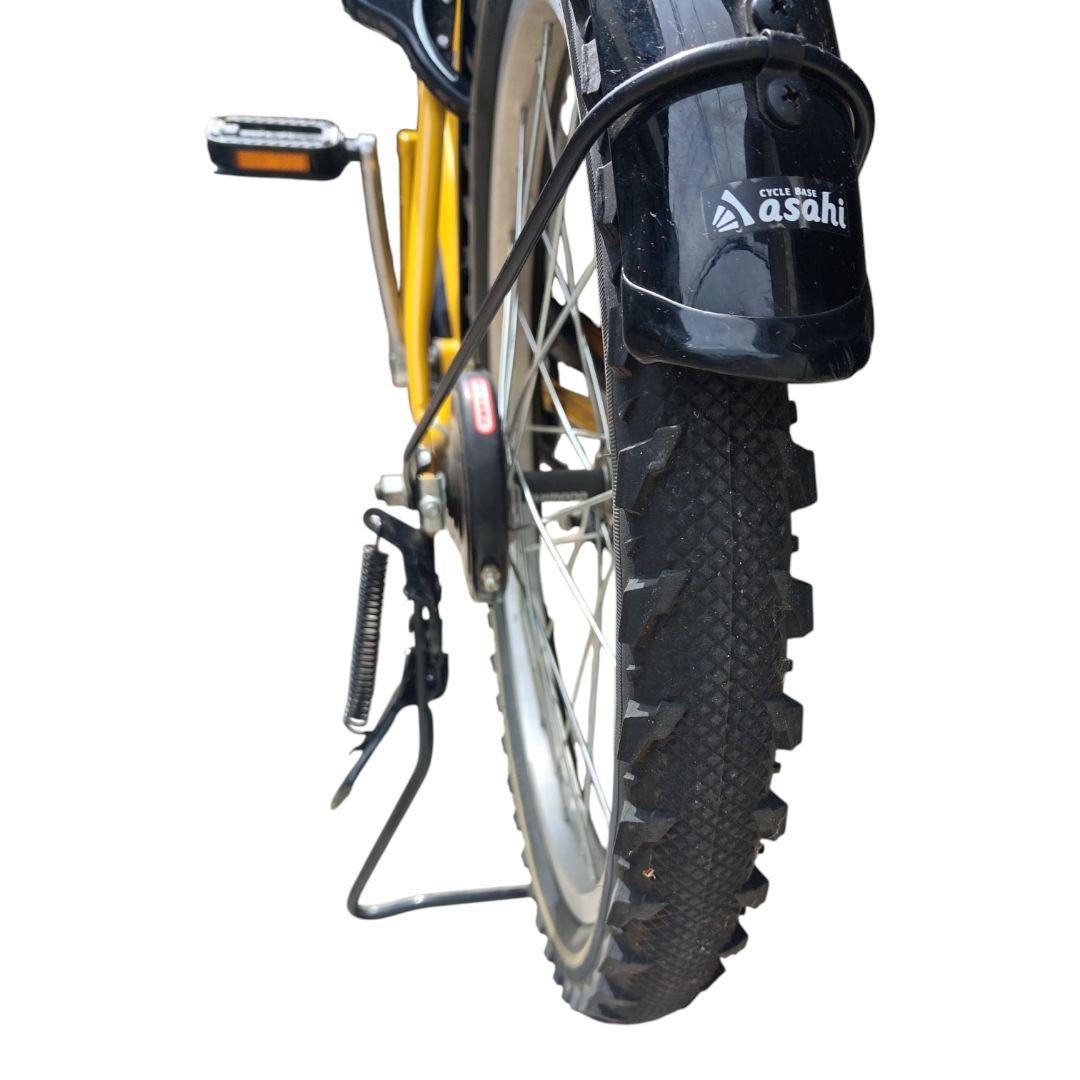 【極美品・おしゃれ自転車】あさひ アプレミディ 20インチ ミニベロ イエロー