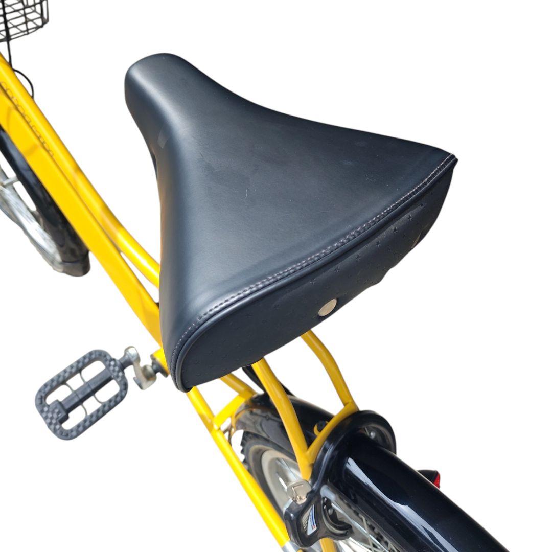 【極美品・おしゃれ自転車】あさひ アプレミディ 20インチ ミニベロ イエロー
