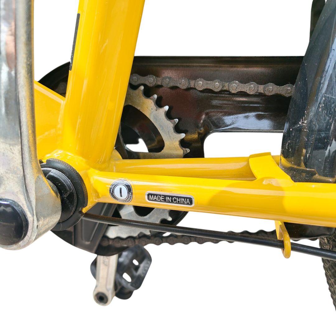 【極美品・おしゃれ自転車】あさひ アプレミディ 20インチ ミニベロ イエロー