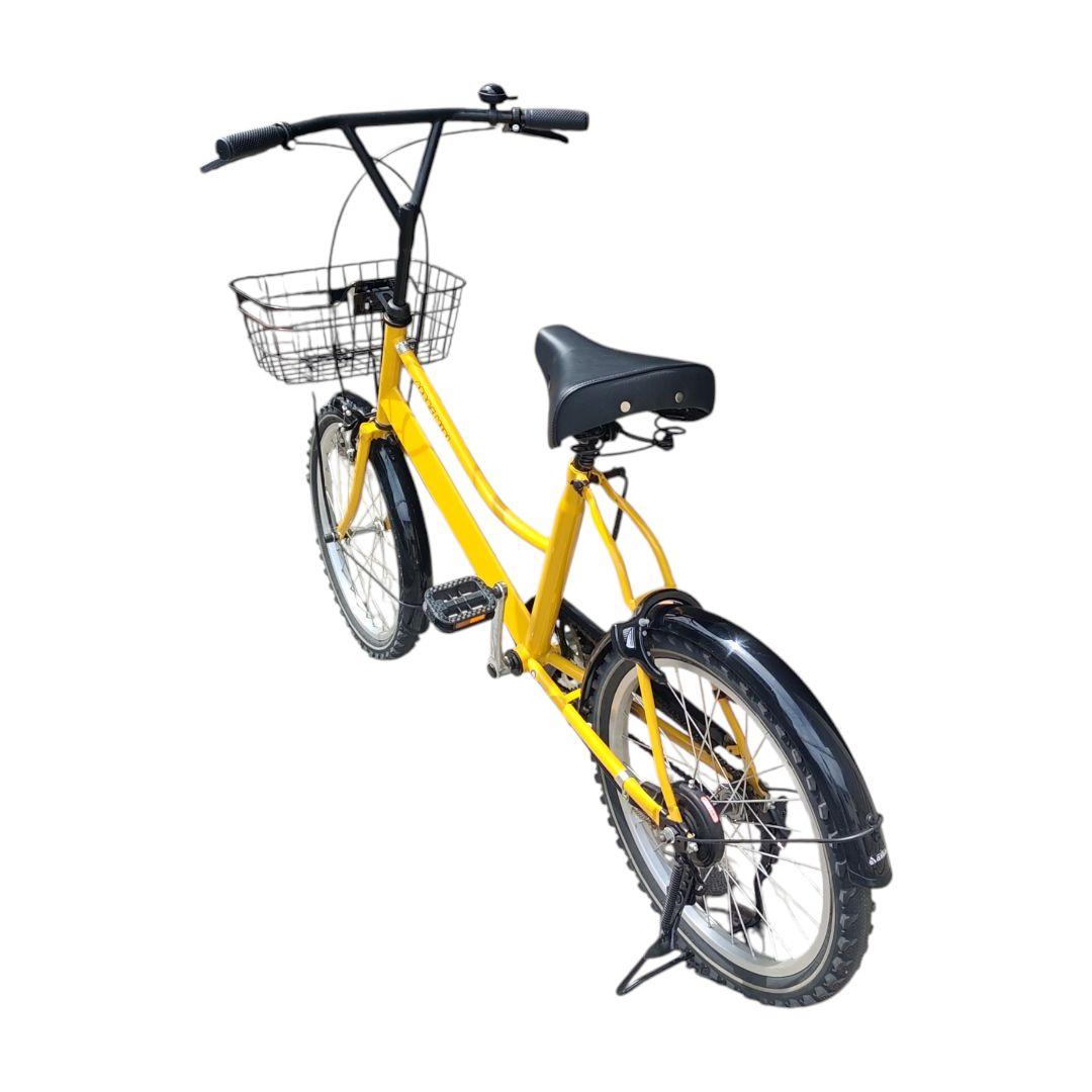 【極美品・おしゃれ自転車】あさひ アプレミディ 20インチ ミニベロ イエロー