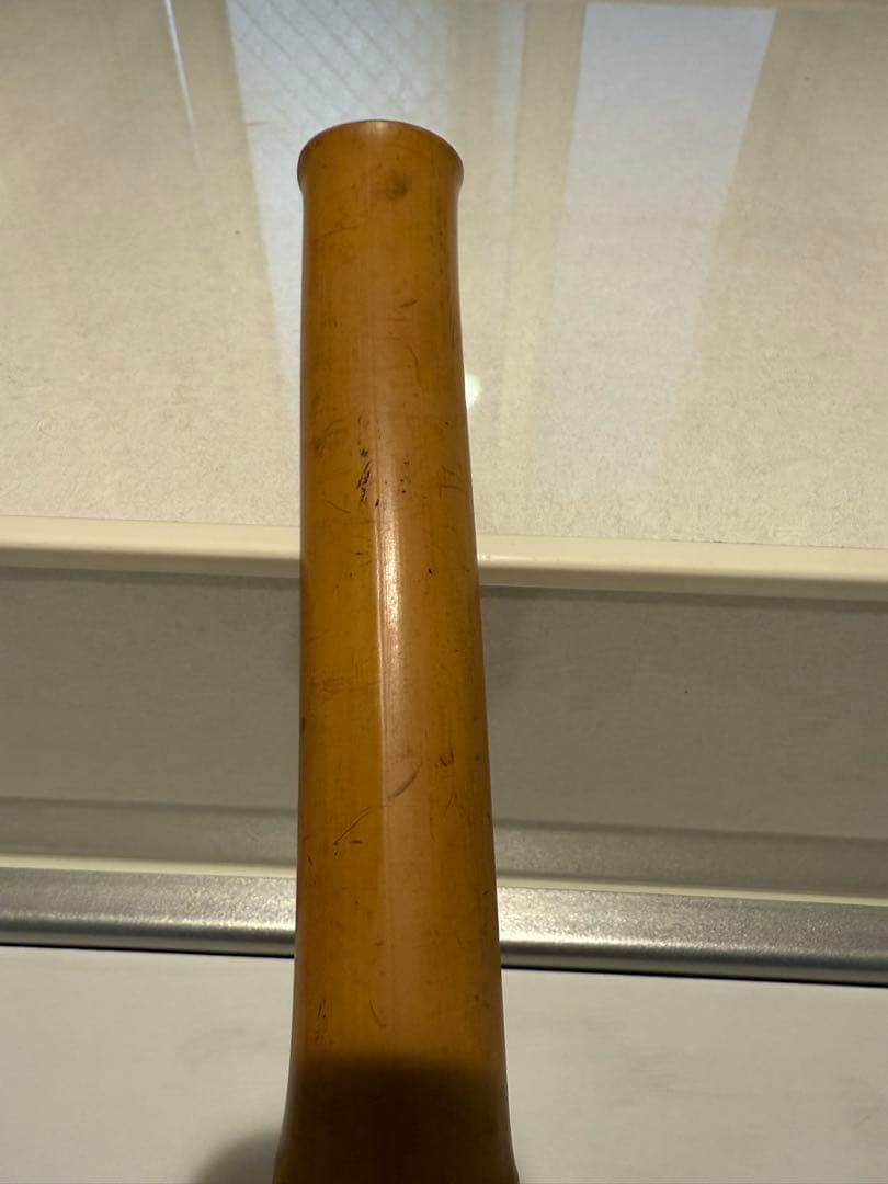【現状品】竹製 晄山 二本継 尺八｜全長 約55㎝ 1尺8寸｜和楽器・木管楽器