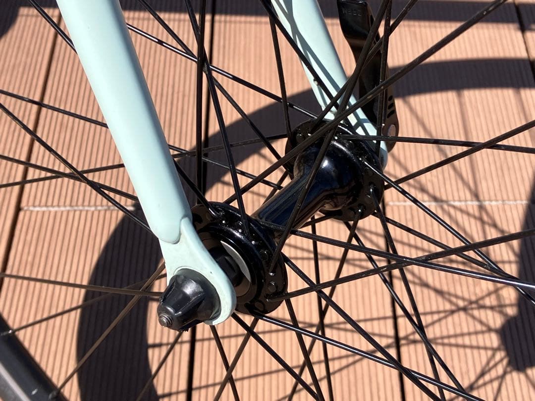 【直接引き渡し限定】試乗歓迎 tokyobike 9S Lサイズ 9段変速 美品