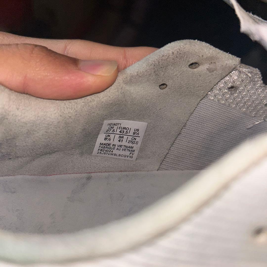 【値段交渉あり】asicsサッカースパイク白青アクロス