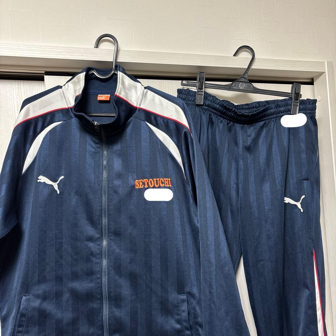 広島県瀬戸内高等学校サッカー部PUMA移動着 / 学校ジャージ