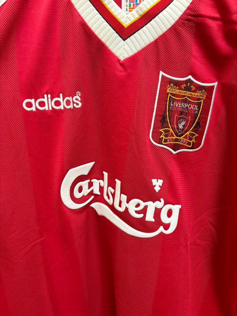 リバプール adidas 長袖ジャージ 95/96