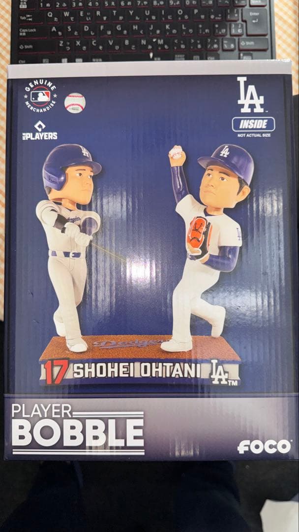 大谷翔平 ボブルヘッドフィギュア 高さ20cm