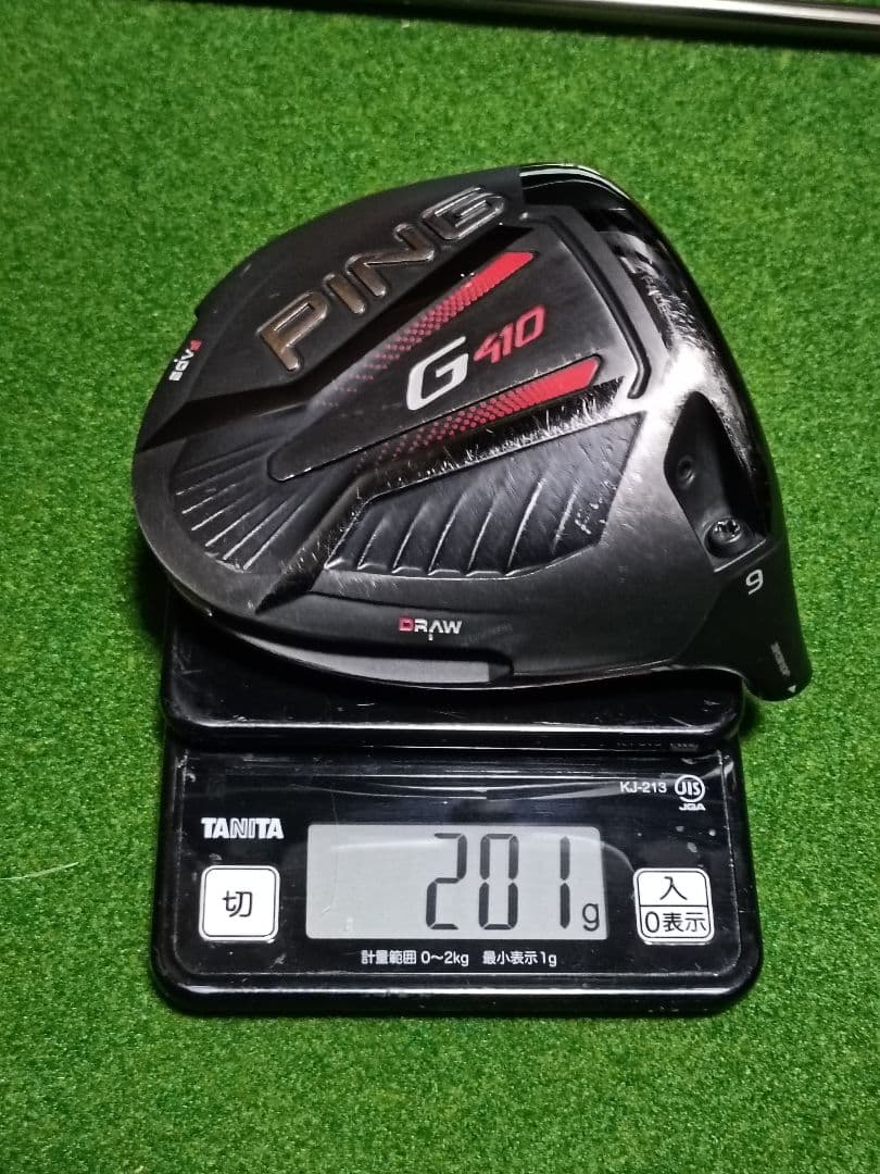 PING G410 PLUSドライバー 9度、ヘッドカバー、レンチ付