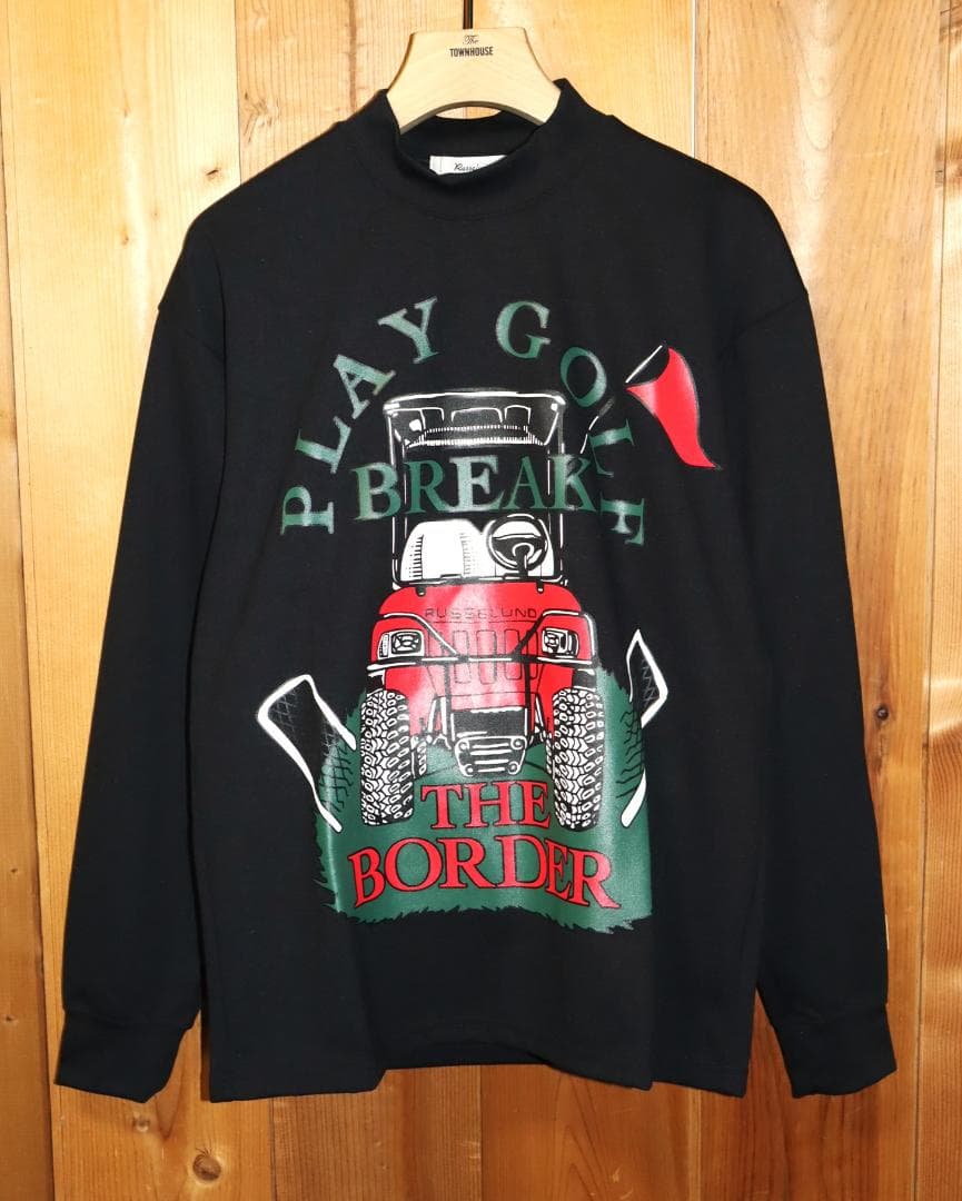 新品 ラッセルノ バギーカート モックネック 長袖シャツ (6/XL) Ⓗ