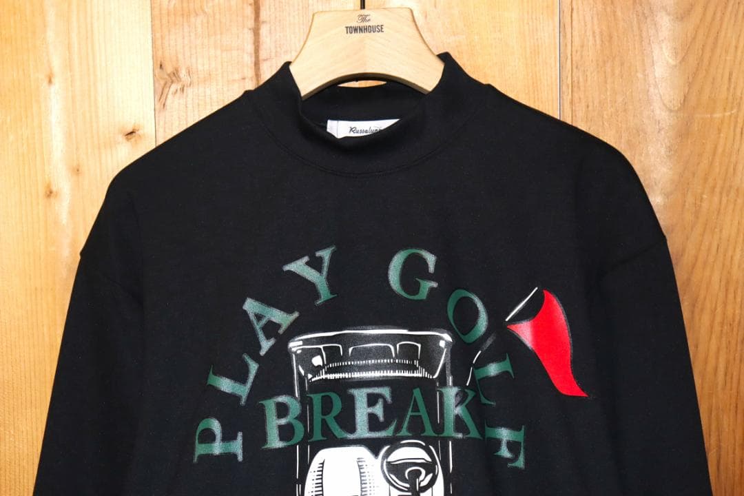 新品 ラッセルノ バギーカート モックネック 長袖シャツ (6/XL) Ⓗ