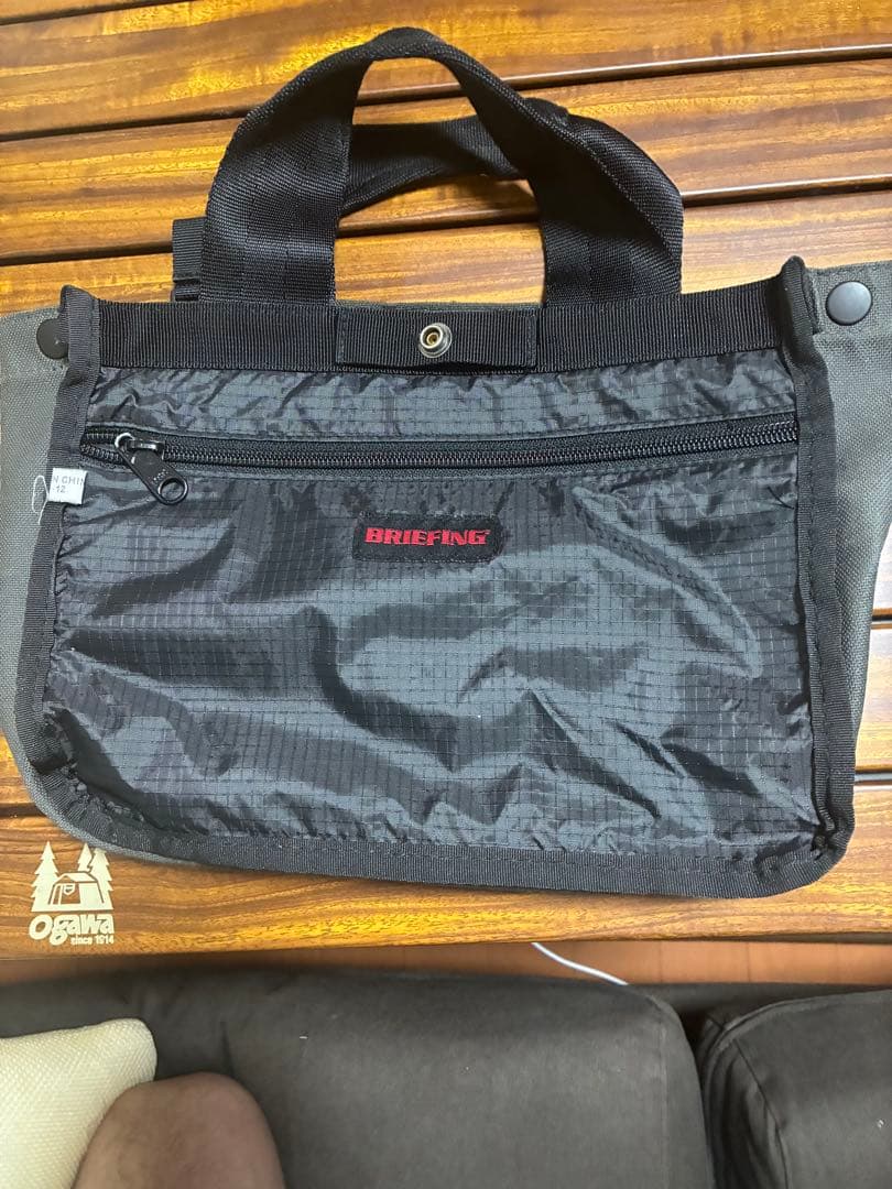 ブリーフィング　カートバッグ　カラー　STEEL
