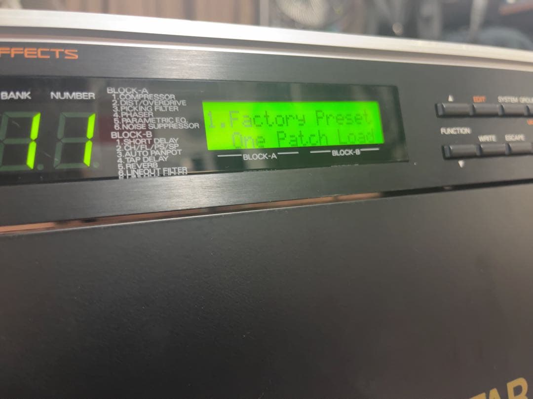マルチエフェクター　Roland GP-16 フルセット ワンオーナー美品