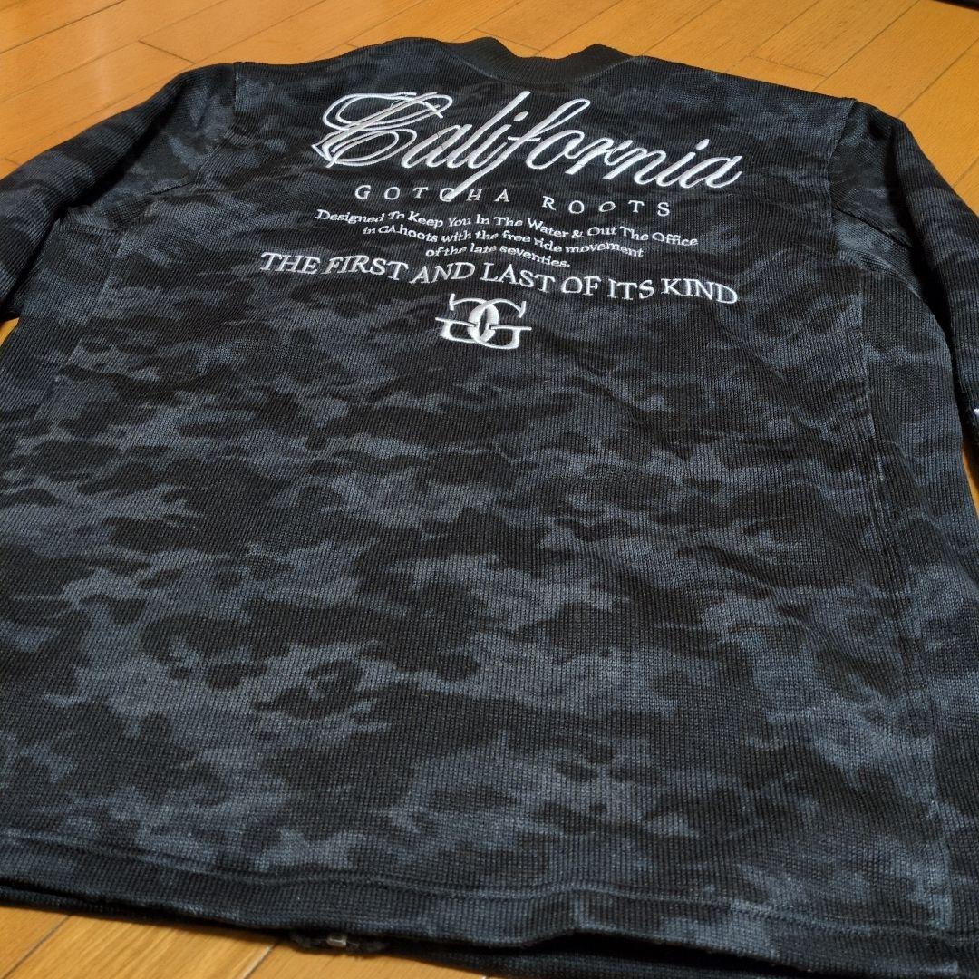 美品　GOTCHAGOLF カモフラフルジップジャケットXXXL