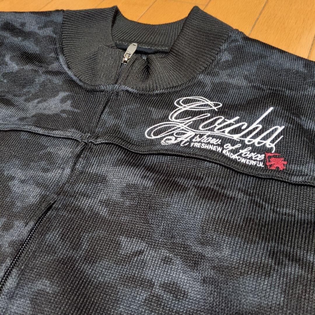 美品　GOTCHAGOLF カモフラフルジップジャケットXXXL