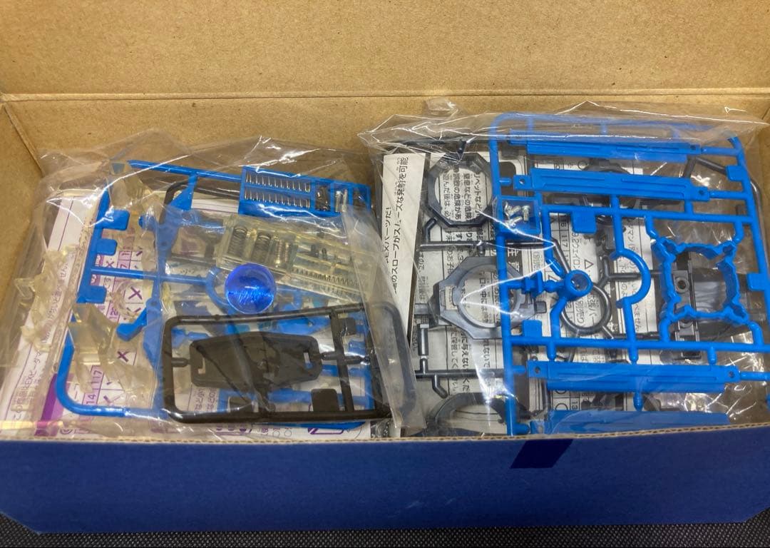 スーパービーダマン 青箱 コンバットフェニックス ブルークリア 未組立フルセット