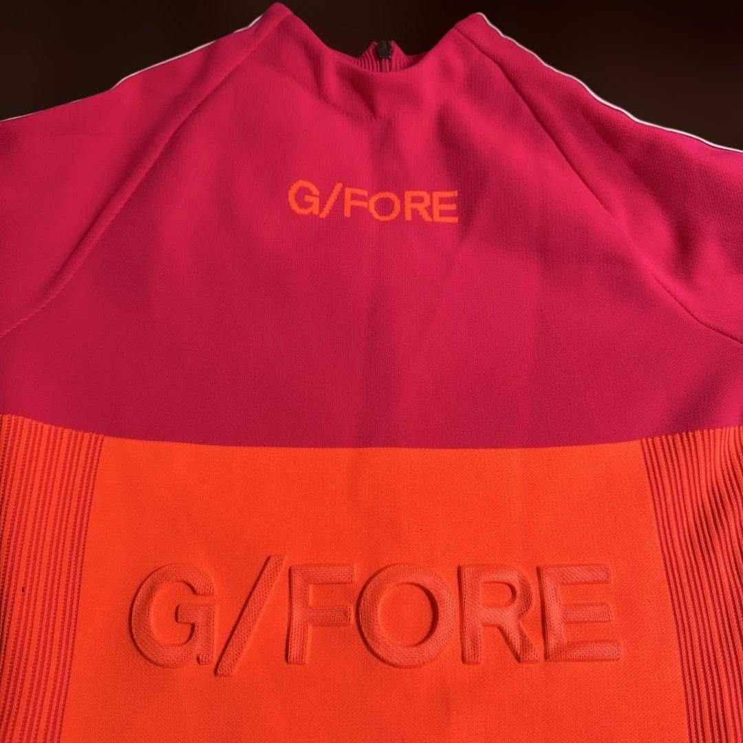お値下げ！ジーフォア　ニットワンピース　G/FORE ピンク　秋冬　ゴルフ