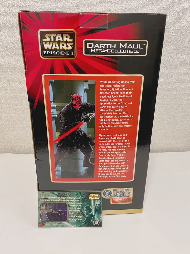 ✨美品✨直筆✨スターウォーズ　ダースモール　メガコレクティブル直筆サインカード付