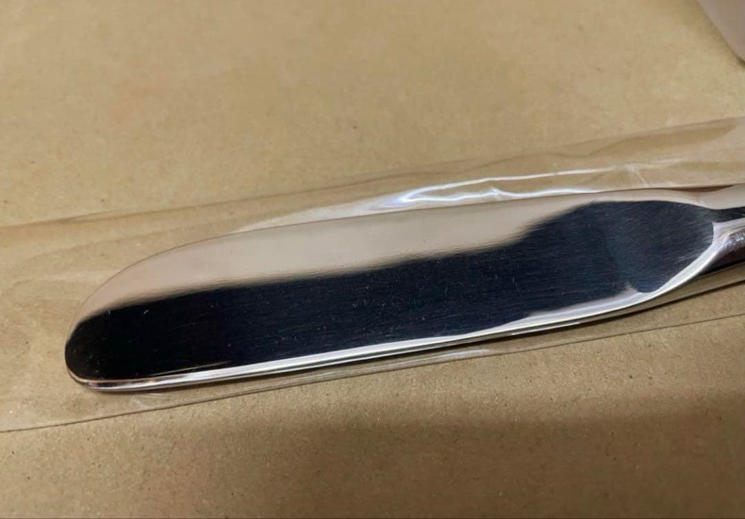 未使用/特価❕ノリタケ/エモーション型/デザートナイフ/5本組　テーブルナイフ