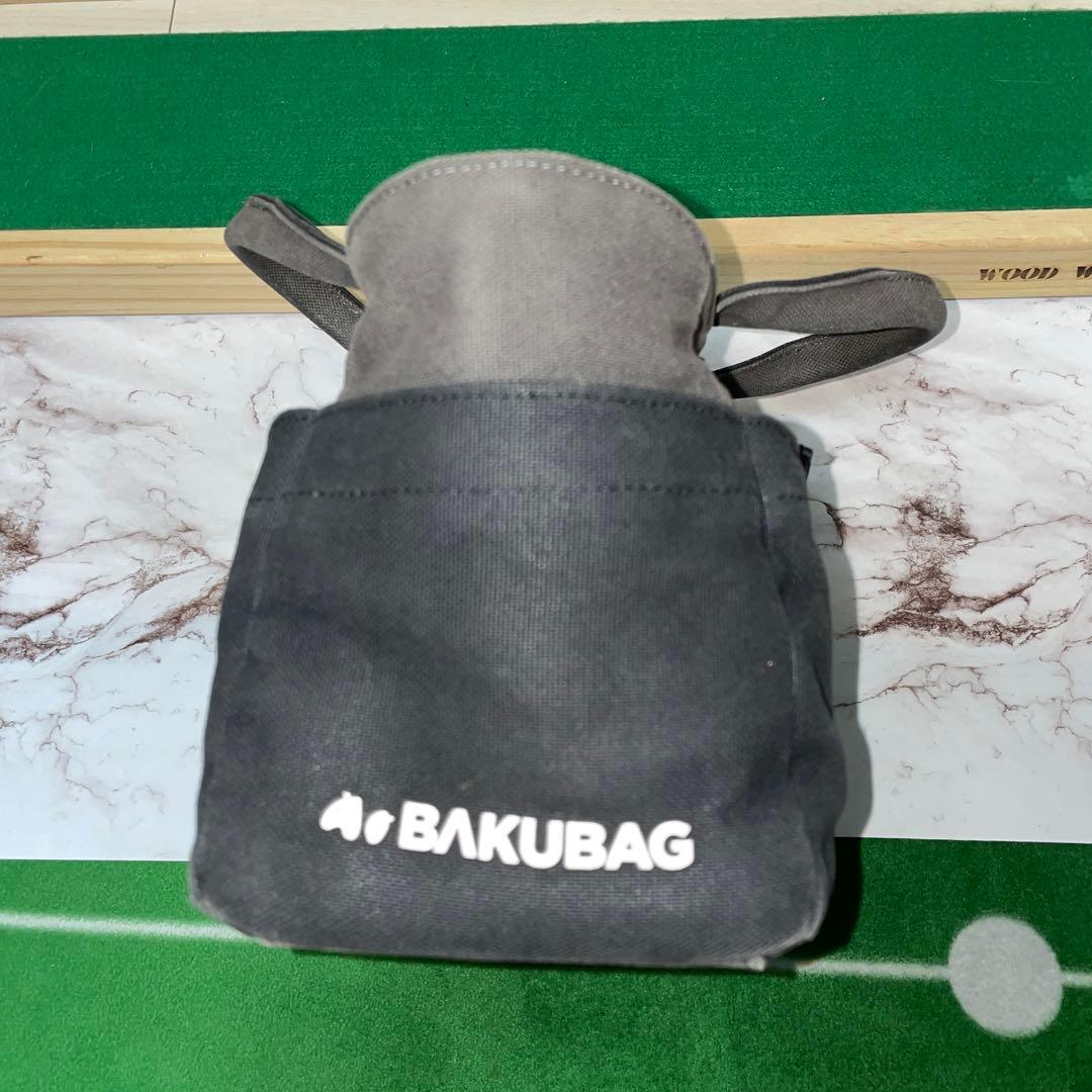 BAKUBAG 8 YARDS カートバック　黒／グレー