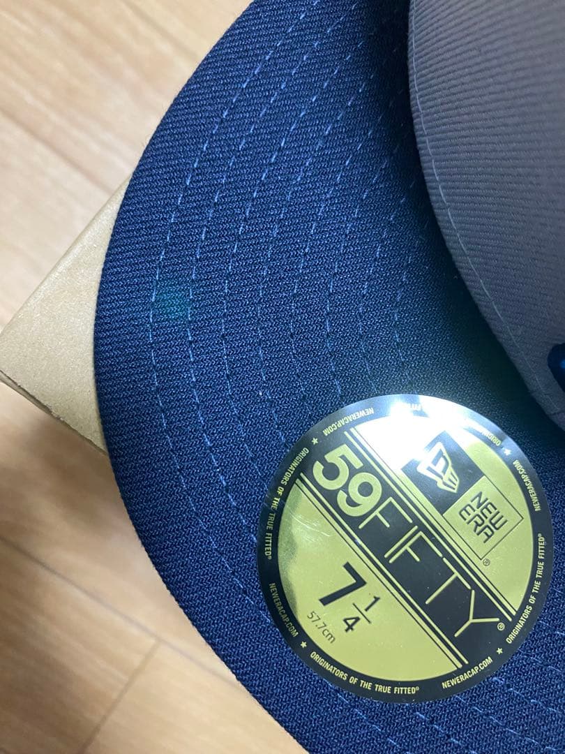 横浜DeNAベイスターズ 交流戦オーセンティックキャップ ビジター 57.7cm