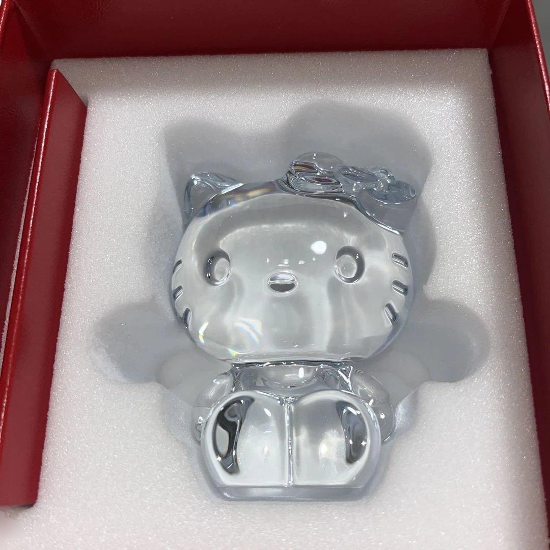新品未使用•箱付き】Baccarat キティちゃん