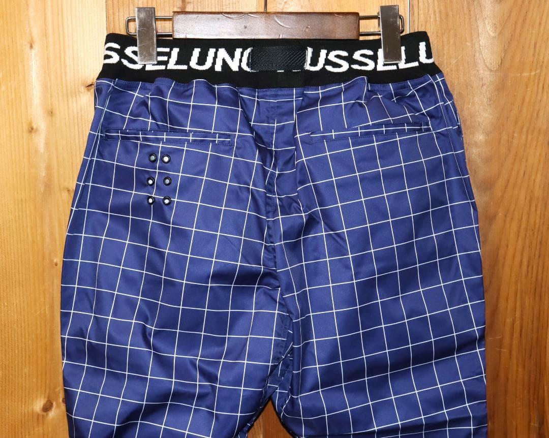 新品 Russeluno クロップド チェックパンツ (4/Mサイズ) 　Ⓗ