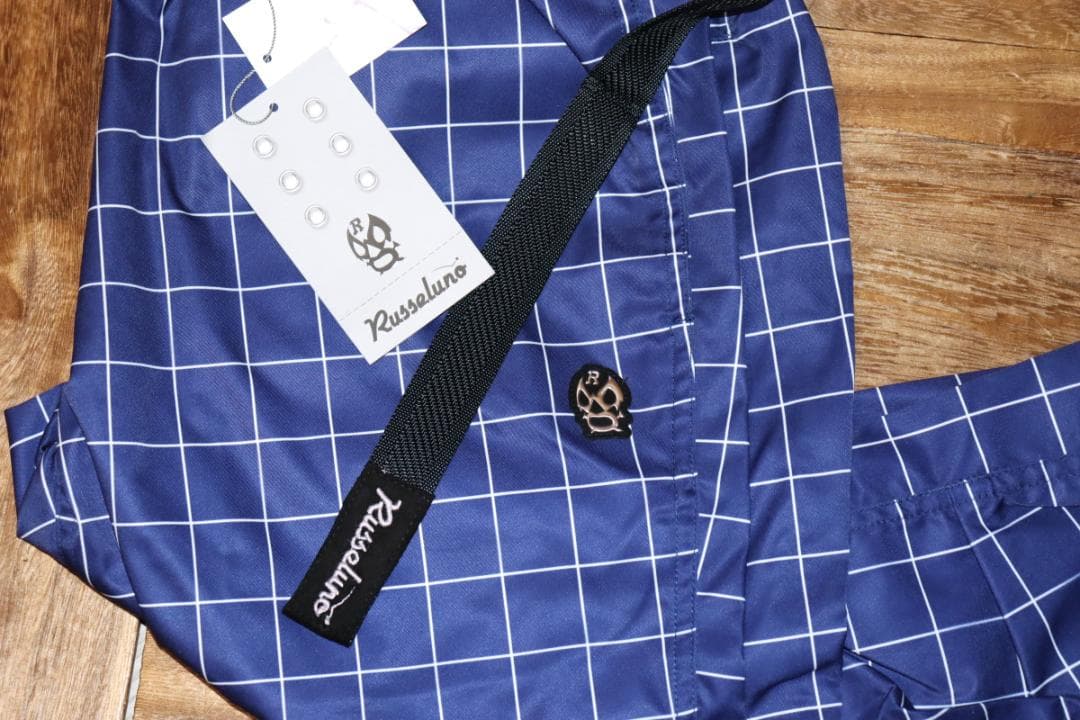 新品 Russeluno クロップド チェックパンツ (4/Mサイズ) 　Ⓗ