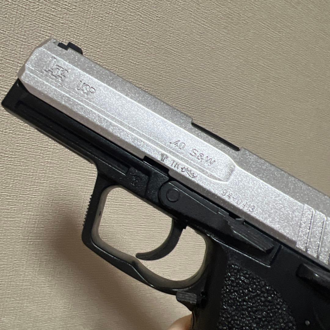 H&K USP ガスガン .40 S&W シルバー/ブラック