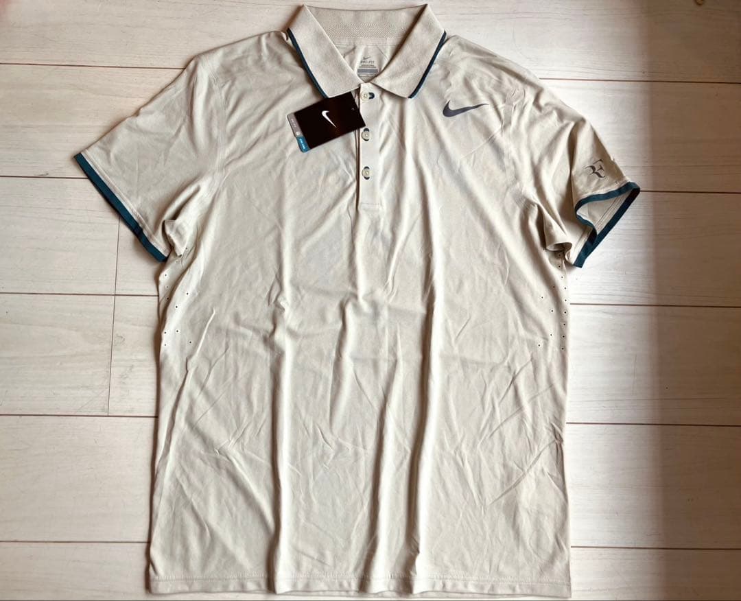 新品 NIKE RF PREMIER POLOフェデラー モデル全豪オープンXL