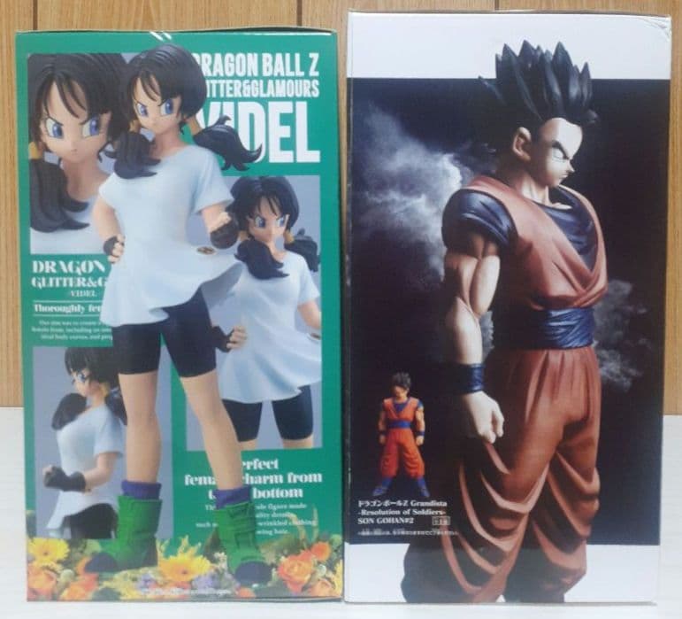 ドラゴンボール　フィギュア　孫悟飯　ビーデル