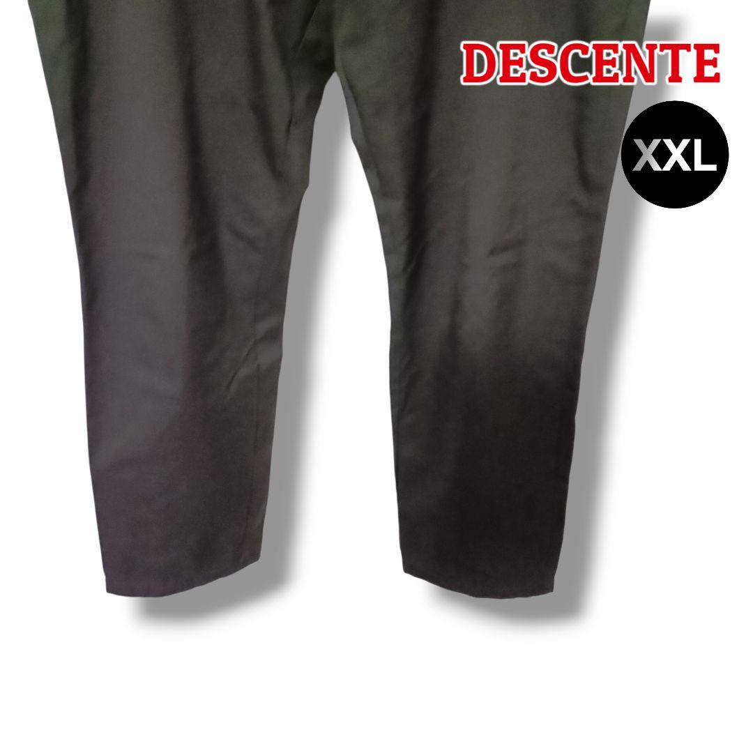 【大人の後ろ姿】DESCENTEデサント パンツ XXL ブラック メンズゴルフ