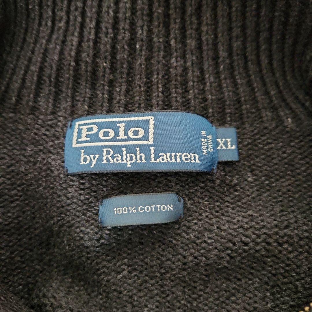Polo by Ralph Lauren XL ジップアップセーター