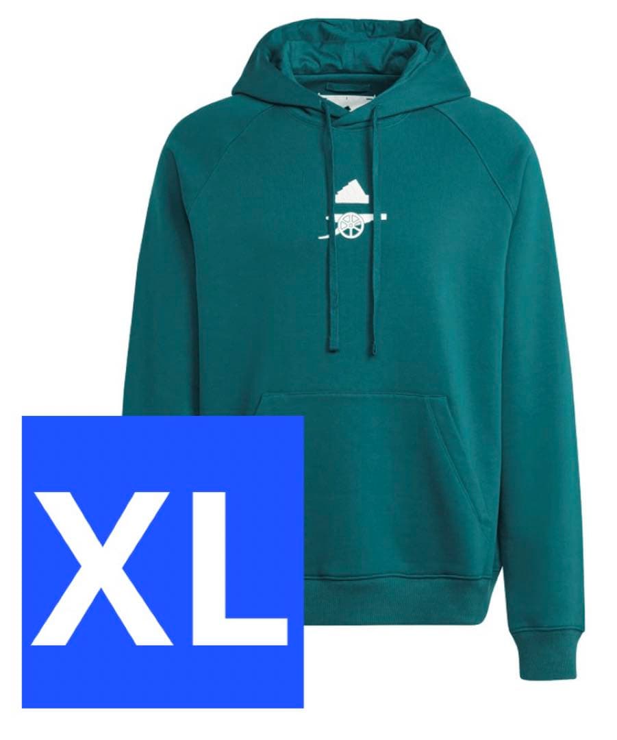 【新品希少XL】アーセナル LIFESTYLERフーディー　2023/24