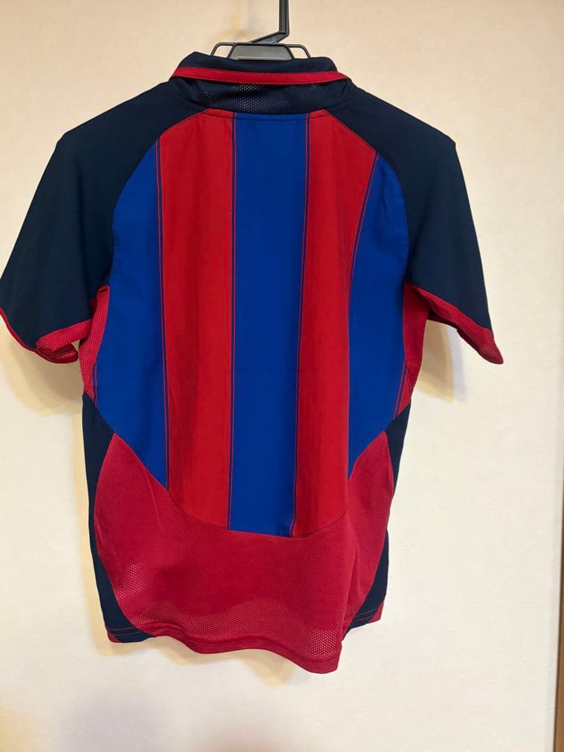00s FCバルセロナ 03/04ホームユニフォーム キッズMナイキ正規品